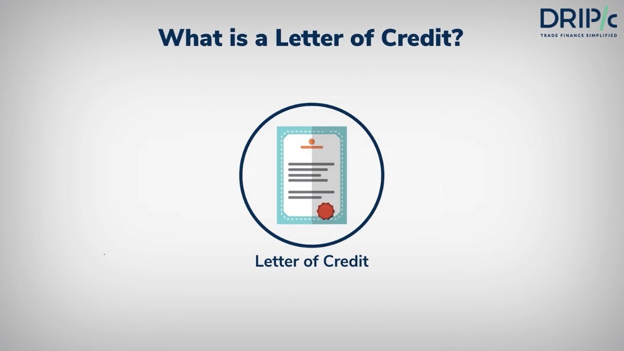 Video explainer showing the letter of credit process from issuance through document presentation to payment