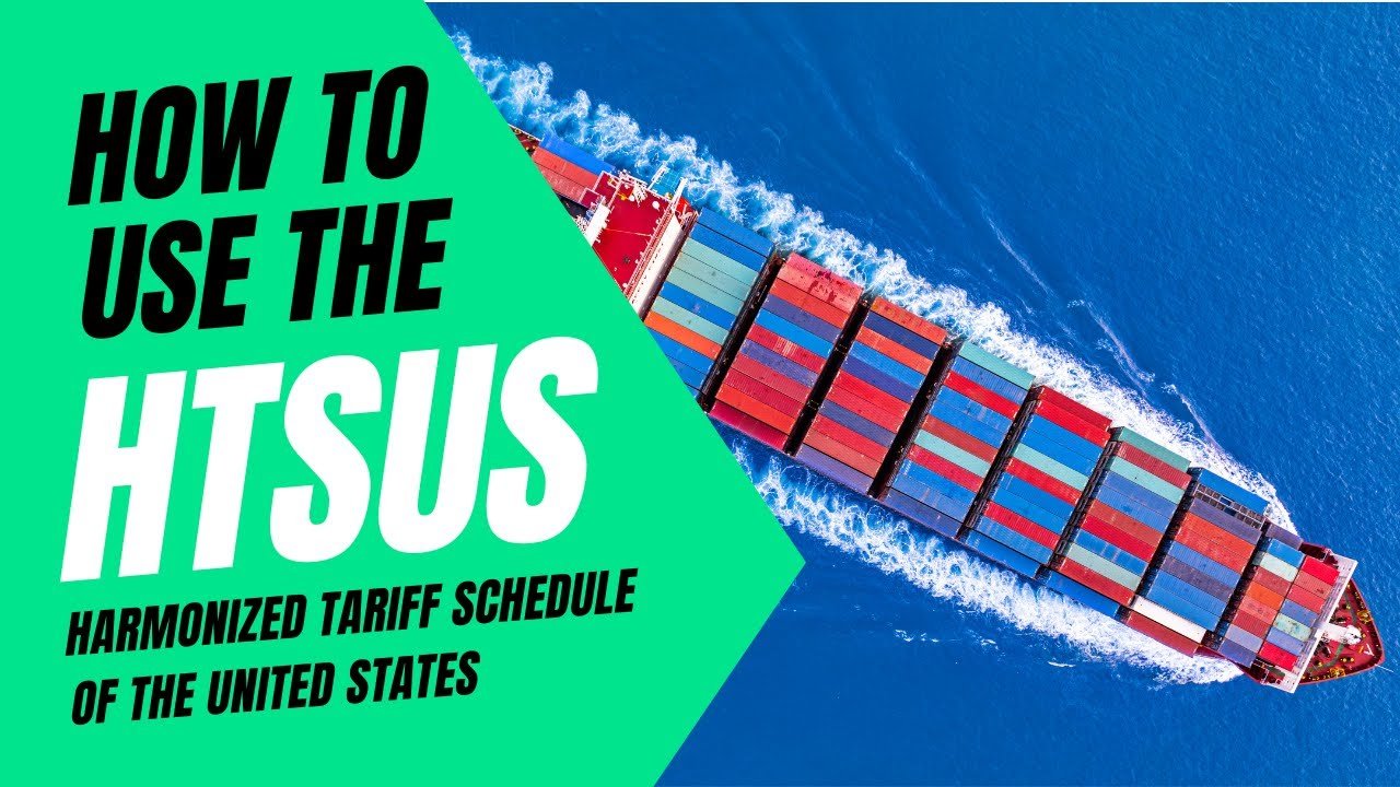 Video: how to use the Harmonized Tariff Schedule of the United States to classify an imported product