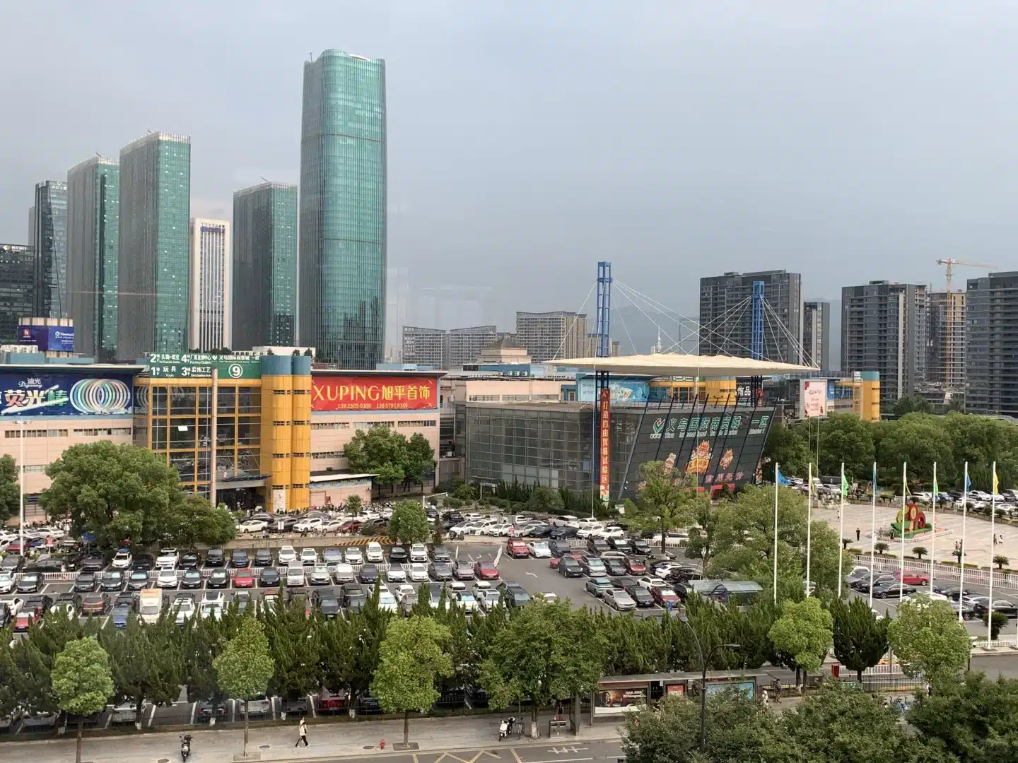Panorama of Yiwu International Trade City