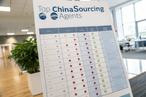 Top China sourcing agents comparison chart