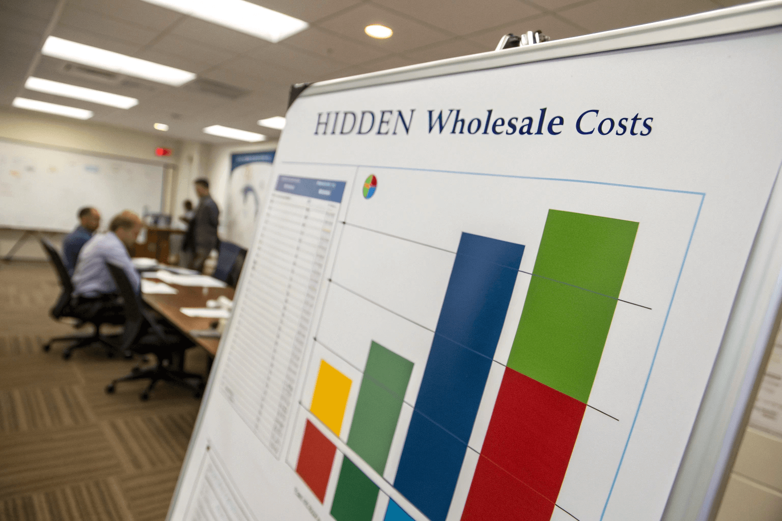 hidden wholesale costs breakdown chart