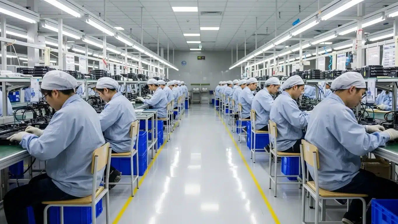 Modern Automated Factory in China