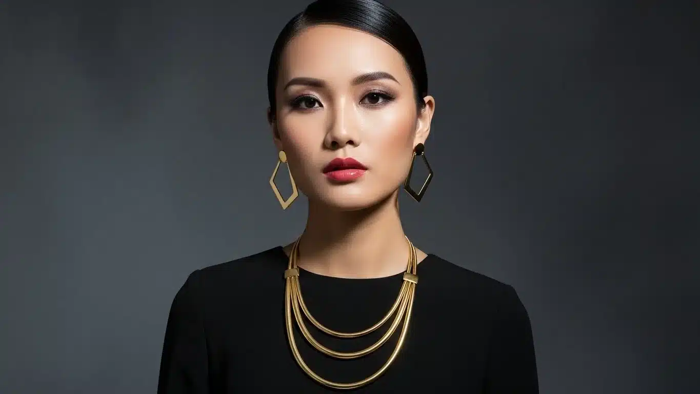 High Fashion Jewelry Model