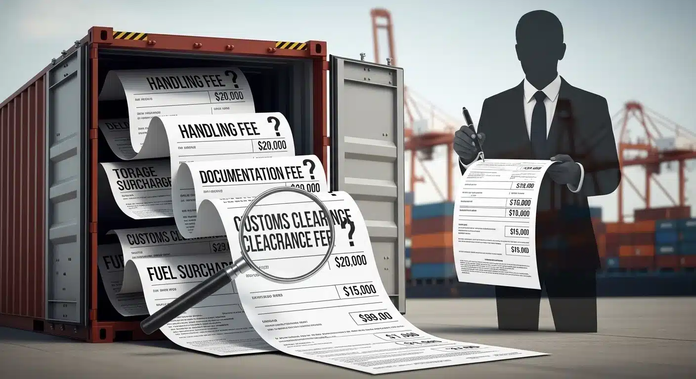 Container Ffe Freight Forwarding Fees: How Agents Mark Up Shipping - Yiwu Market ...