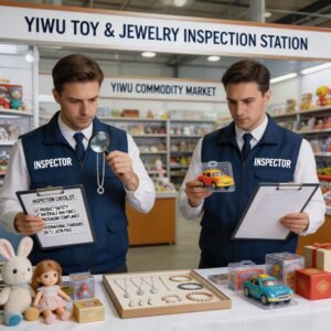 Quality inspection process for toys and jewelry in Yiwu