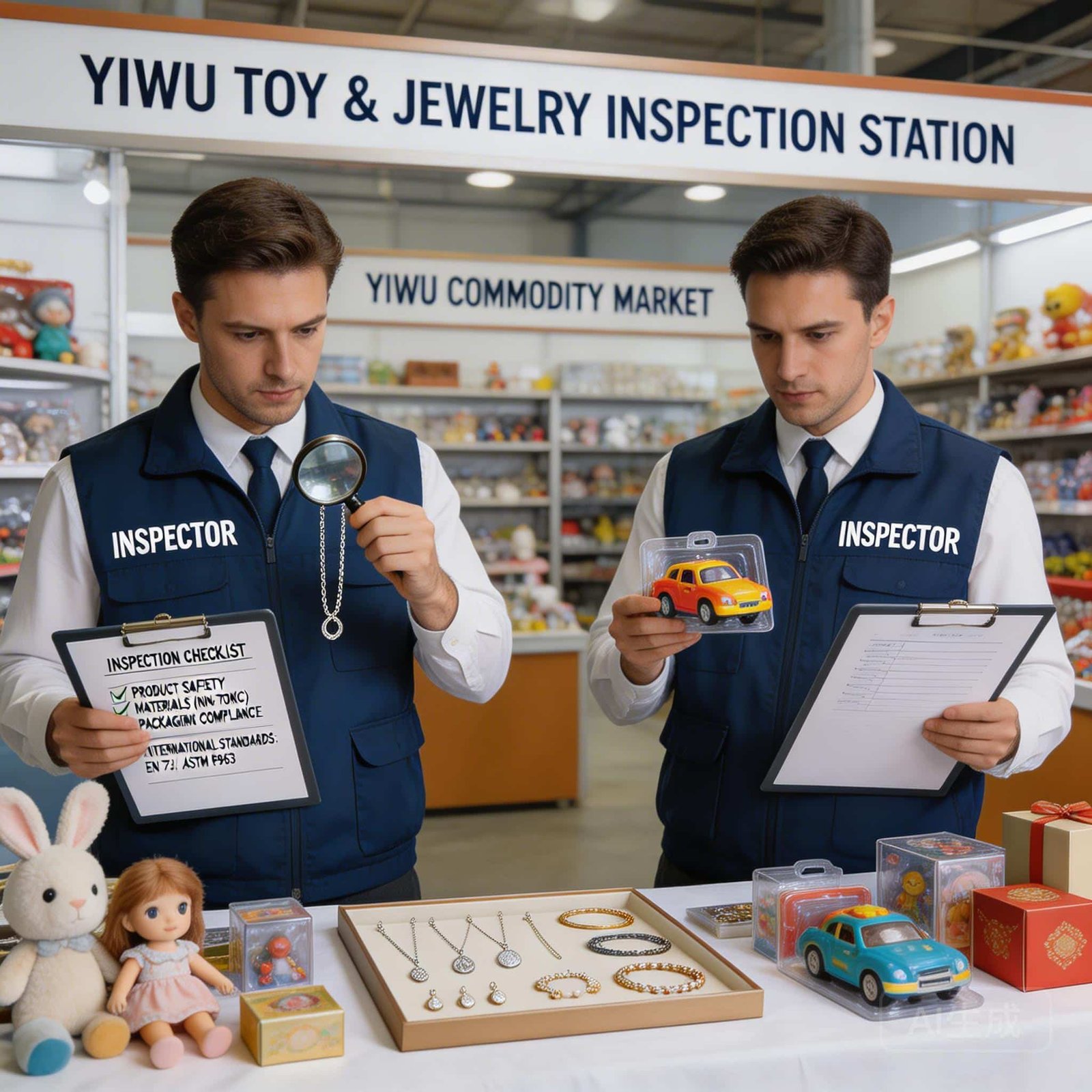 Cosmetics quality inspection before shipment