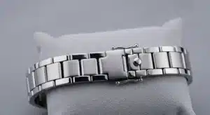 Stainless steel watches at a Yiwu stall