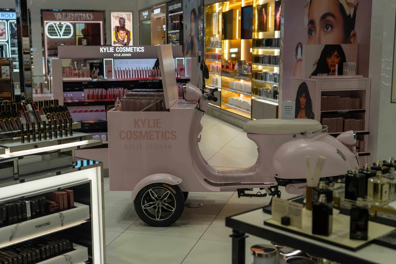 Skincare and beauty products on Yiwu District 6 second floor